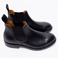 WHEEL ROBE（ウィールローブ）ELASTIC SIDE BOOTS（エラスティックサイドブーツ）/Black（ブラック）