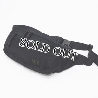 MIS（エムアイエス）MESH WAIST BAG（メッシュウエストバッグ）/Black（ブラック）