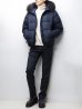 画像5: 【OUTLET】DUVETICA（デュベティカ）VEGACINQUE（ベガチンクエ）Grey Fur-FinRacoon/770（blu navy）ネイビー※サイズ48のみ