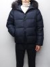 画像4: 【OUTLET】DUVETICA（デュベティカ）VEGACINQUE（ベガチンクエ）Grey Fur-FinRacoon/770（blu navy）ネイビー※サイズ48のみ