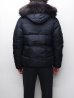 画像3: 【OUTLET】DUVETICA（デュベティカ）VEGACINQUE（ベガチンクエ）Grey Fur-FinRacoon/999（nero）ブラック※サイズ48のみ