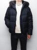 画像4: 【OUTLET】DUVETICA（デュベティカ）VEGACINQUE（ベガチンクエ）Grey Fur-FinRacoon/999（nero）ブラック※サイズ48のみ