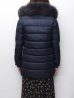 画像3: 【OUTLET】DUVETICA -Women-（デュベティカ）BLODWEN（ブロドウェン）Grey Fur-FinRacoon/770（blu navy）ネイビー※サイズ42のみ