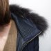 画像10: 【OUTLET】DUVETICA -Women-（デュベティカ）BLODWEN（ブロドウェン）Grey Fur-FinRacoon/770（blu navy）ネイビー※サイズ42のみ