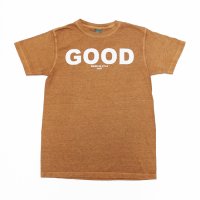 40%OFF！！Good On（グッドオン）Short Sleeve Crew Neck Logo Print Tee（ショートスリーブクルーネックロゴプリントTシャツ）"GOOD ON"/Mocha（モカ）※Sサイズのみ