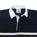 画像3: ＜50%OFF＞BARBARIAN（バーバリアン）クラシック ラガーシャツ（CENTER STRIPES）”旧モデル” / Navy×Ivory×Moss（ネイビー×アイボリー×モスグリーン）※Sサイズのみ