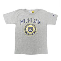 40%OFF！！Champion（チャンピオン）T1011 US Print T-Shirt"MICHIGAN"/Oxford（オックスフォードグレー）※Sサイズのみ