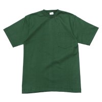 CAMBER（キャンバー）Max Weight Crew Neck Pocket Tee（マックスウエイトクルーネックポケット付Tシャツ）8oz/Dark Green（ダークグリーン）