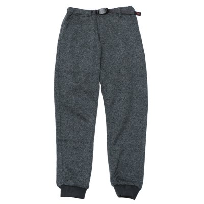 画像1: GRAMICCI（グラミチ）BONDING KNIT FLEECE NARROW RIB PANT（ボンディングニットフリースナローリブパンツ）/Heather Charcoal（ヘザーチャコール）