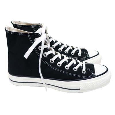 画像1: CONVERSE（コンバース）CANVAS ALL STAR J HI（キャンバスオールスターJ HI）/Black（ブラック）