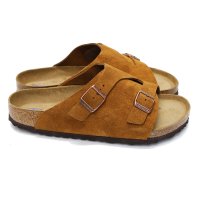 BIRKENSTOCK（ビルケンシュトック）ZURICH（チューリッヒ）"ソフトフットベッド"/Mink Suede（ブラウンスエード）