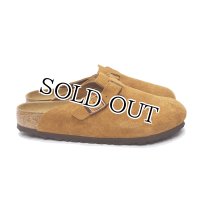 BIRKENSTOCK（ビルケンシュトック）BOSTON（ボストン）”ソフトフットベッド”/Mink Suede（ブラウンスエード）