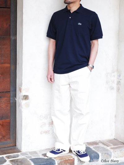 画像4: LACOSTE（ラコステ）Classic Fit Pique Polo Shirt（クラシックフィットピケポロシャツ）/Flamant（フラミンゴ）※Imported from France※サイズ2のみ