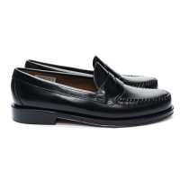 G.H.BASS（ジーエイチバス）LOGAN MOC LOAFER（ローガンモックローファー）レザーソール/Black（ブラック）