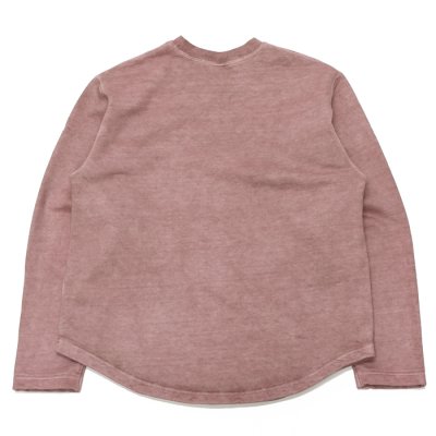 画像2: Good On（グッドオン）Rough Crew Sweat（ラフクルースウェット）"Pigment Dye"/Azuki（アズキ）