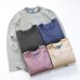 画像7: Good On（グッドオン）Rough Crew Sweat（ラフクルースウェット）"Pigment Dye"/Azuki（アズキ）