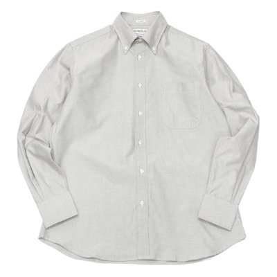 画像1: INDIVIDUALIZED SHIRTS（インディビジュアライズドシャツ）Classic Fit B.D. Shirt（クラシックフィットボタンダウンシャツ）"CAMBRIDGE OXFORD"/Grey（グレー）