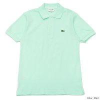 LACOSTE（ラコステ）Classic Fit Pique Polo Shirt（クラシックフィットピケポロシャツ）/Mint（ミントグリーン）※Imported from France※サイズ2のみ