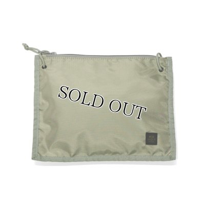 画像2: MIS（エムアイエス）2WAY POUCH（2WAYポーチ）420D PACK CLOTH NYLON/Foliage（フォリアージュ）