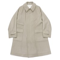 40%OFF！！KAPTAIN SUNSHINE（キャプテンサンシャイン）Traveller Coat（トラベラーコート）EXTRAFINE REVERSE CLOTH MELTON/Light Grey（ライトグレー）