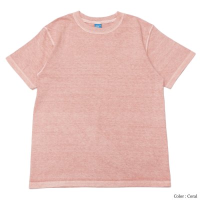 画像2: Good On（グッドオン）Short Sleeve Crew Neck Tee（ショートスリーブクルーネックTシャツ）"Pigment Dye"/Coral（コーラル）・Soda（ソーダ）