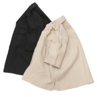 40%OFF！！KAPTAIN SUNSHINE（キャプテンサンシャイン）Linen Silk Open Collar Shirt（リネンシルクオープンカラーシャツ）WASHED LINEN SILK CLOTH/Natural（ナチュラル）・Ink Black（インクブラック）※36のみ