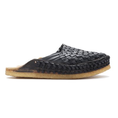 画像1: MOHINDERS（モヒンダーズ）CITY SLIPPER（シティースリッパ）WOVEN/Black（ブラック）