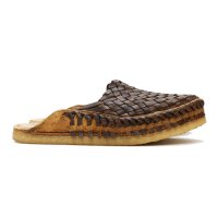 MOHINDERS（モヒンダーズ）CITY SLIPPER（シティースリッパ）WOVEN/Oiled Brown（オイルドブラウン）