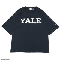 40%OFF！！Champion（チャンピオン）T1011 US Print Raglan Sleeve T-Shirt（ティーテンイレブンUSプリントラグランスリーブTシャツ）"YALE"/Navy（ネイビー）Made in USA