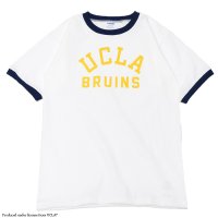 40%OFF！！Champion（チャンピオン）PLEBE Short Sleeve Ringer T-Shirt（プレーブショートスリーブリンガーTシャツ）"UCLA"/Navy×Yellow（ネイビー×イエロー）TRUE TO ARCHIVES