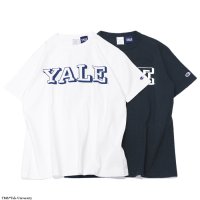 40%OFF！！Champion（チャンピオン）T1011 US Print T-Shirt（ティーテンイレブンUSプリントTシャツ）"YALE"/White×Navy（ホワイト×ネイビー）・Navy×White（ネイビー×ホワイト）Made in USA