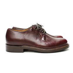 WHEEL ROBE（ウィールローブ）PLAIN TOE BLUCHER（プレーントゥブルーチャー）/Burgundy（バーガンディ）