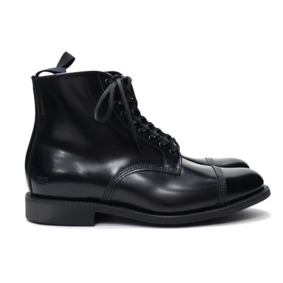 画像1: SANDERS（サンダース）Military Derby Boot（ミリタリーダービーブーツ）/Black（ブラック）