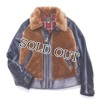 Y'2 LEATHER（ワイツーレザー）INDIGO HORCE GRIZZLY JACKET（インディゴホースグリズリージャケット）25th Anniversary Limited/Indigo（インディゴ）