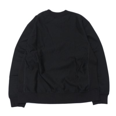 画像2: blurhms ROOTSTOCK（ブラームスルーツストック）Soft&Hard Sweat Crew Neck Pullover（ソフト&ハードスウェットクルーネックプルオーバー）/Black（ブラック）