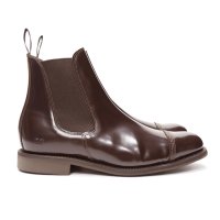 SANDERS（サンダース）Military Cap Toe Chelsea Boot（ミリタリーキャップトゥチェルシーブーツ）/Ebony Brown（エボニーブラウン）