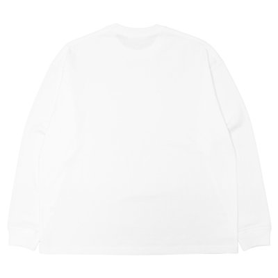 画像2: alvana（アルヴァナ）空紡 L/S TEE SHIRTS（空紡ロングスリーブTシャツ）/ White（ホワイト）