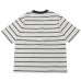 画像2: L.L.Bean（エルエルビーン）Union Short Sleeve Striped T-Shirt（ユニオンショートスリーブストライプTシャツ）-JAPAN EDITION-/Birch×Dk.Navy（バーチ×ダークネイビー） (2)