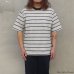 画像10: L.L.Bean（エルエルビーン）Union Short Sleeve Striped T-Shirt（ユニオンショートスリーブストライプTシャツ）-JAPAN EDITION-/Birch×Dk.Navy（バーチ×ダークネイビー）