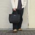 画像9: L.L.Bean（エルエルビーン）Zip Top Boat&Tote with Pocket "M"（ジップトップボートアンドトートウィズポケットM）/Black×Black（ブラック×ブラック）