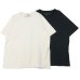 画像1: Nigel Cabourn（ナイジェル・ケーボン）9.5oz BASIC T-SHIRT（9.5ozベーシックTシャツ）/Ivory（アイボリー）・Black（ブラック） (1)