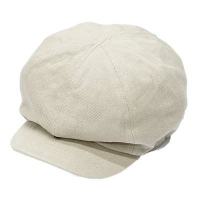 画像1: Nigel Cabourn（ナイジェル・ケーボン）CC22 CASQUET（CC22キャスケット）HEMP TWILL/Ivory（アイボリー）