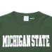 画像6: Champion（チャンピオン）T1011 US Print T-Shirt（ティーテンイレブンUSプリントTシャツ）"MICHIGAN STATE"/White×Green（ホワイト×グリーン）・Moss Green（モスグリーン）Made in USA