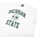 画像7: Champion（チャンピオン）T1011 US Print T-Shirt（ティーテンイレブンUSプリントTシャツ）"MICHIGAN STATE"/White（ホワイト）・Green×White（グリーン×ホワイト）Made in USA