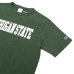 画像8: Champion（チャンピオン）T1011 US Print T-Shirt（ティーテンイレブンUSプリントTシャツ）"MICHIGAN STATE"/White×Green（ホワイト×グリーン）・Moss Green（モスグリーン）Made in USA