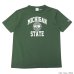 画像4: Champion（チャンピオン）T1011 US Print T-Shirt（ティーテンイレブンUSプリントTシャツ）"MICHIGAN STATE"/White（ホワイト）・Green×White（グリーン×ホワイト）Made in USA