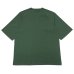 画像2: Champion（チャンピオン）T1011 Raglan Short Sleeve T-Shirt（ティーテンイレブンラグランショートスリーブTシャツ）"MICHIGAN STATE"/Moss Green（モスグリーン）Made in USA※Lサイズのみ (2)