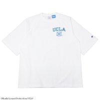 30%OFF！！Champion（チャンピオン）T1011 Raglan Short Sleeve T-Shirt（ティーテンイレブンラグランショートスリーブTシャツ）"UCLA"/White（ホワイト）Made in USA