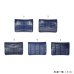画像10: WILD SWANS（ワイルドスワンズ）TONGUE（タング）マルチコインケース/藍染"クロコダイル"×ブラック"イングリッシュブライドル"