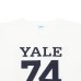 画像3: Champion（チャンピオン）WIN 1/4 Sleeve Football T-Shirt（ウィン 1/4 スリーブフットボールTシャツ）"YALE"/White（ホワイト）TRUE TO ARCHIVES